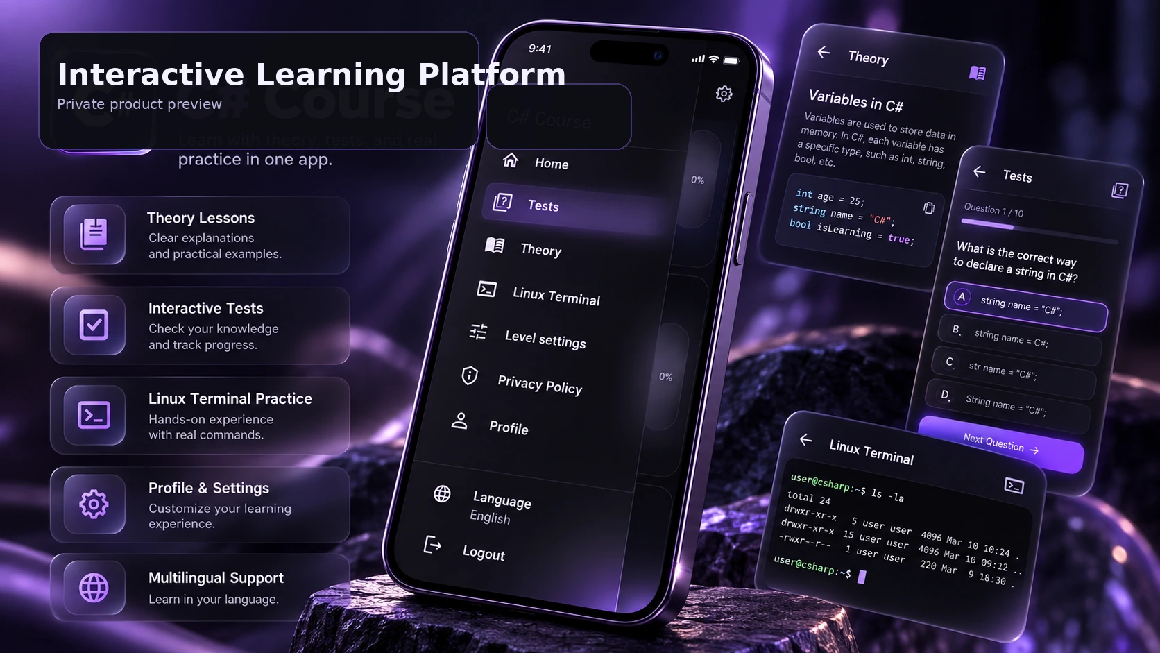 Product modules showcase